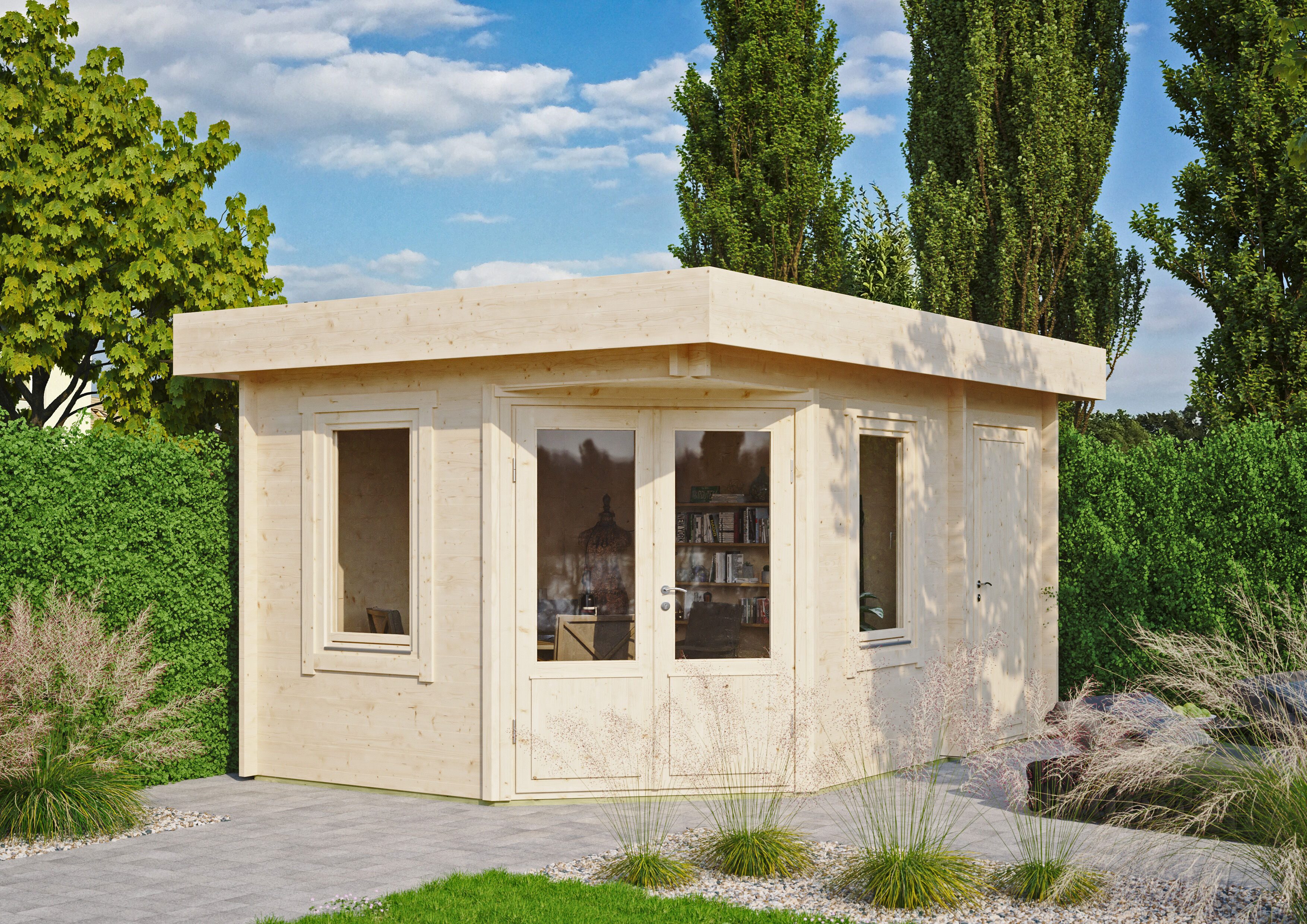 Fjordholz Gartenhaus, BxT: 1200x5150 cm ...