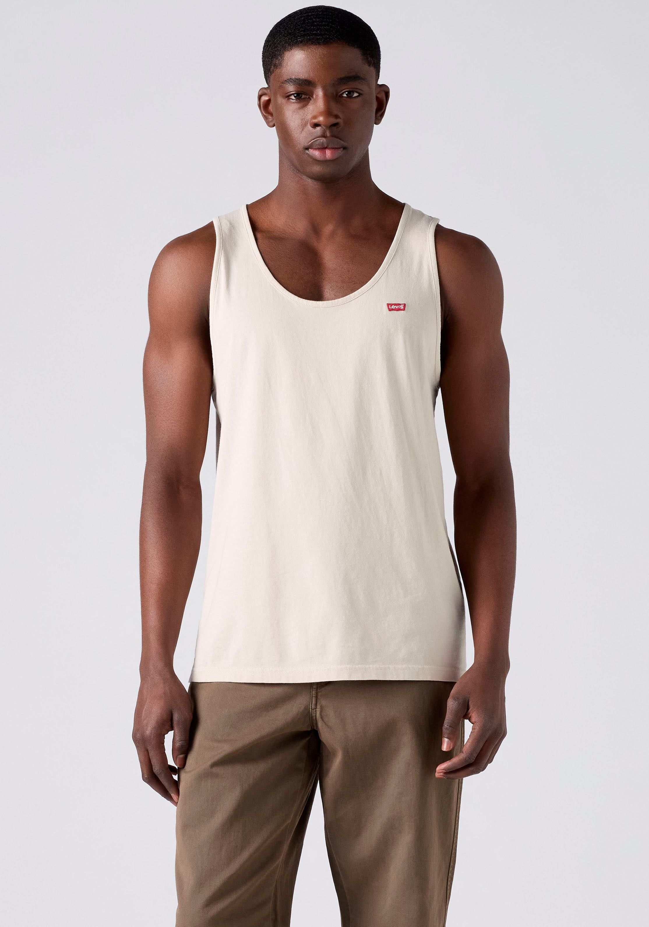 Levi's® Tanktop LSE HOUSEMARK TANK mit Logo Stickerei günstig online kaufen