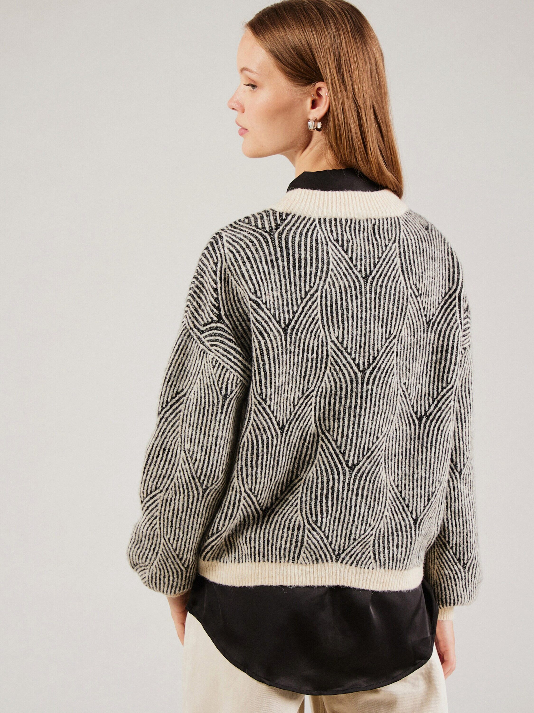 pieces Strickpullover PCJenna (1-tlg) Plain/ohne Details günstig online kaufen