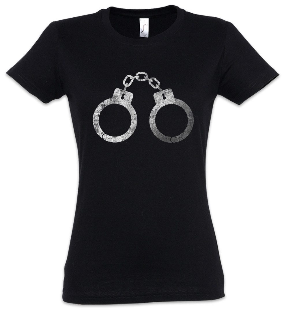 Urban Backwoods Print-Shirt Handcuffs Damen T-Shirt günstig online kaufen