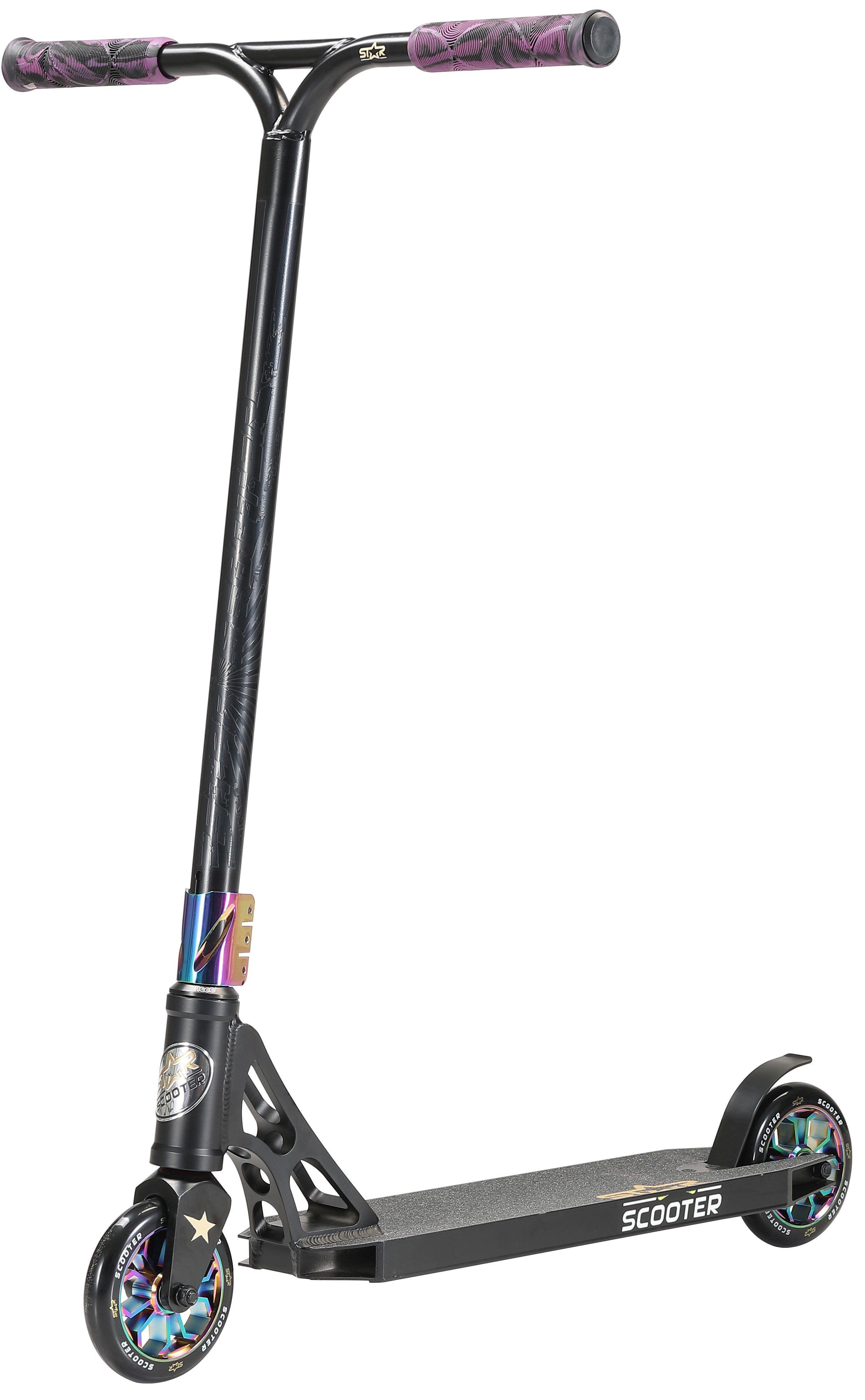 Star-Scooter Трюк самокат Professional 120 mm, ab 8 Jahre, ab 138 cm, HIC, Jungen, Mädchen, 86A, Aluminium, ABEC-9