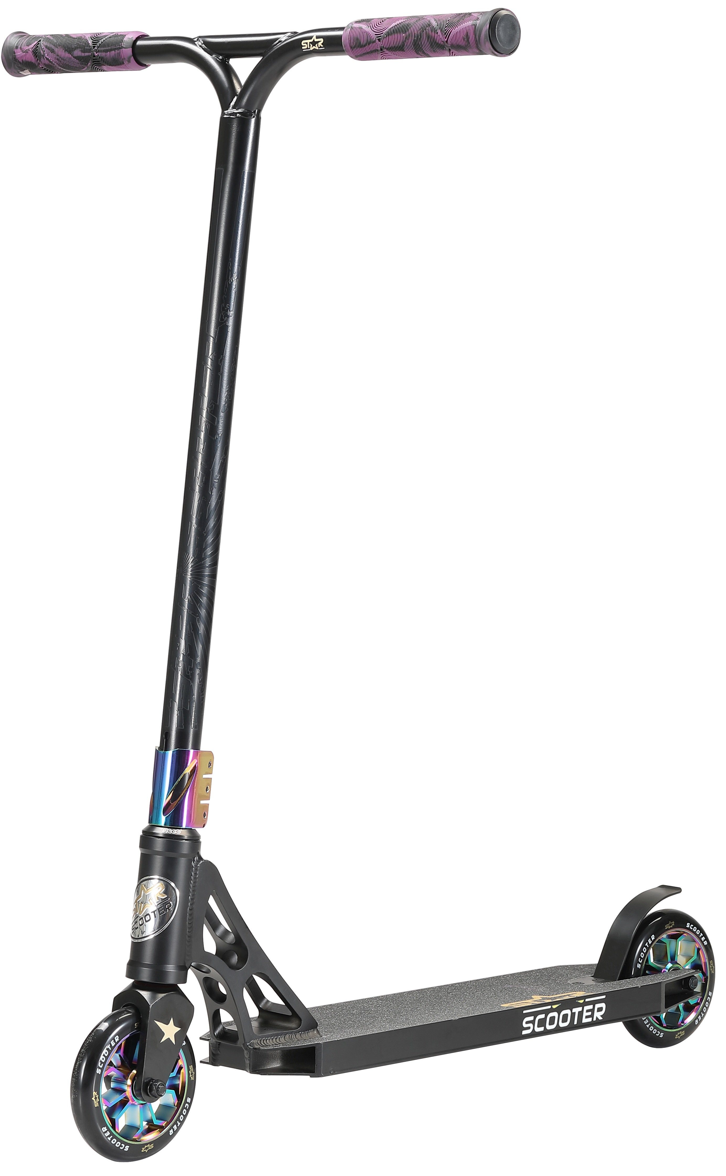 Professional Stuntscooter; Kompression; Vollintegriertes Stuntscooter Headset 120 mm, HIC Star-Scooter