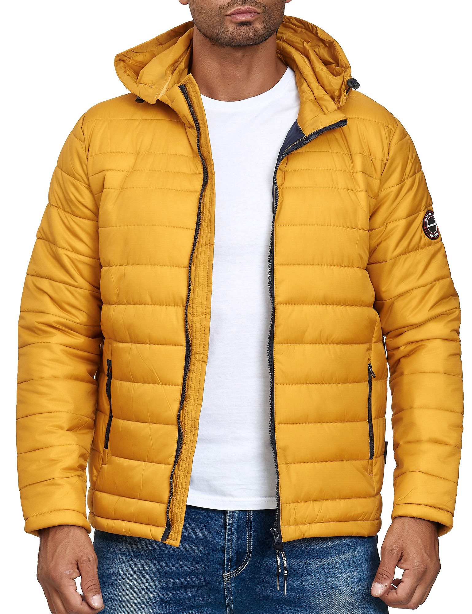 Indicode Allwetterjacke Übergangsjacke Herren - Lascelles - Abtrennbare Kap günstig online kaufen