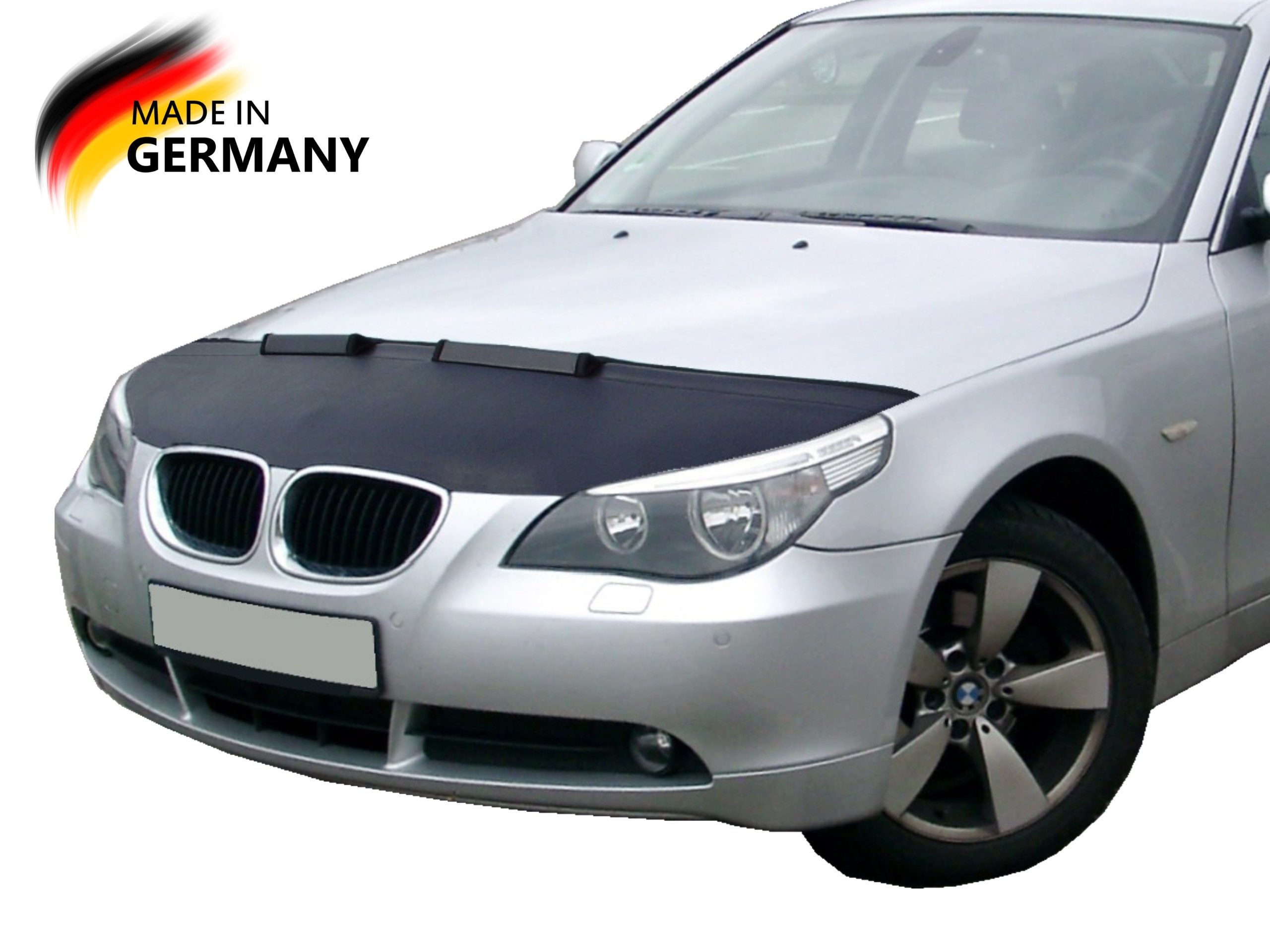 auto-bra Autoplane Steinschlagschutz kompatibel mit BMW 5 E60 E61 03-10 Haubenbra Bra