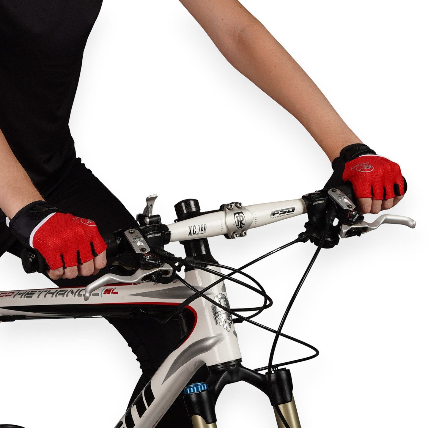 Chiba Fahrradhandschuhe Youth rot Kinder - 1 Paar