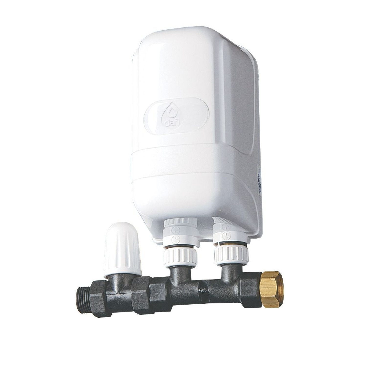 DAFI Klein-Durchlauferhitzer Unterputzmodell 3,7 kW 230 V, mit Anschluss