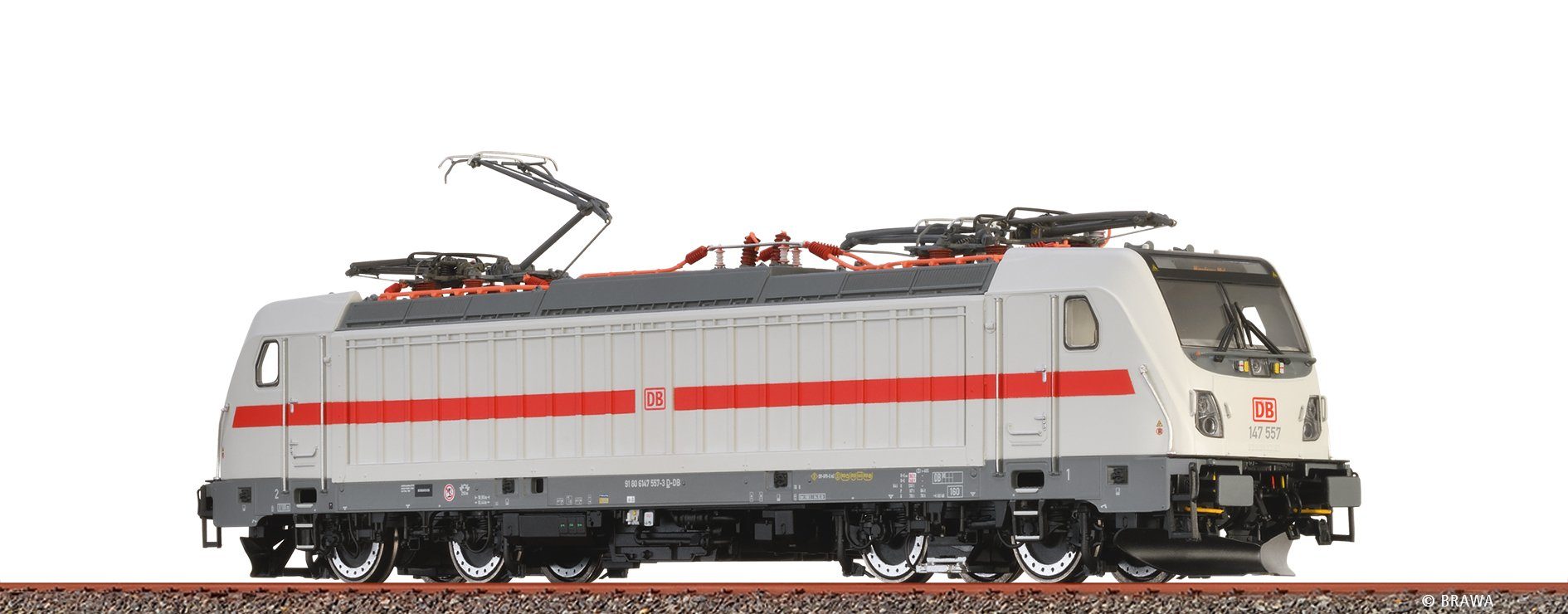 Elektrolokomotive Brawa 43817 Spur H0 E-Lok BR 147.5 DB AG, VI, AC EXTRA Sound ab Werk