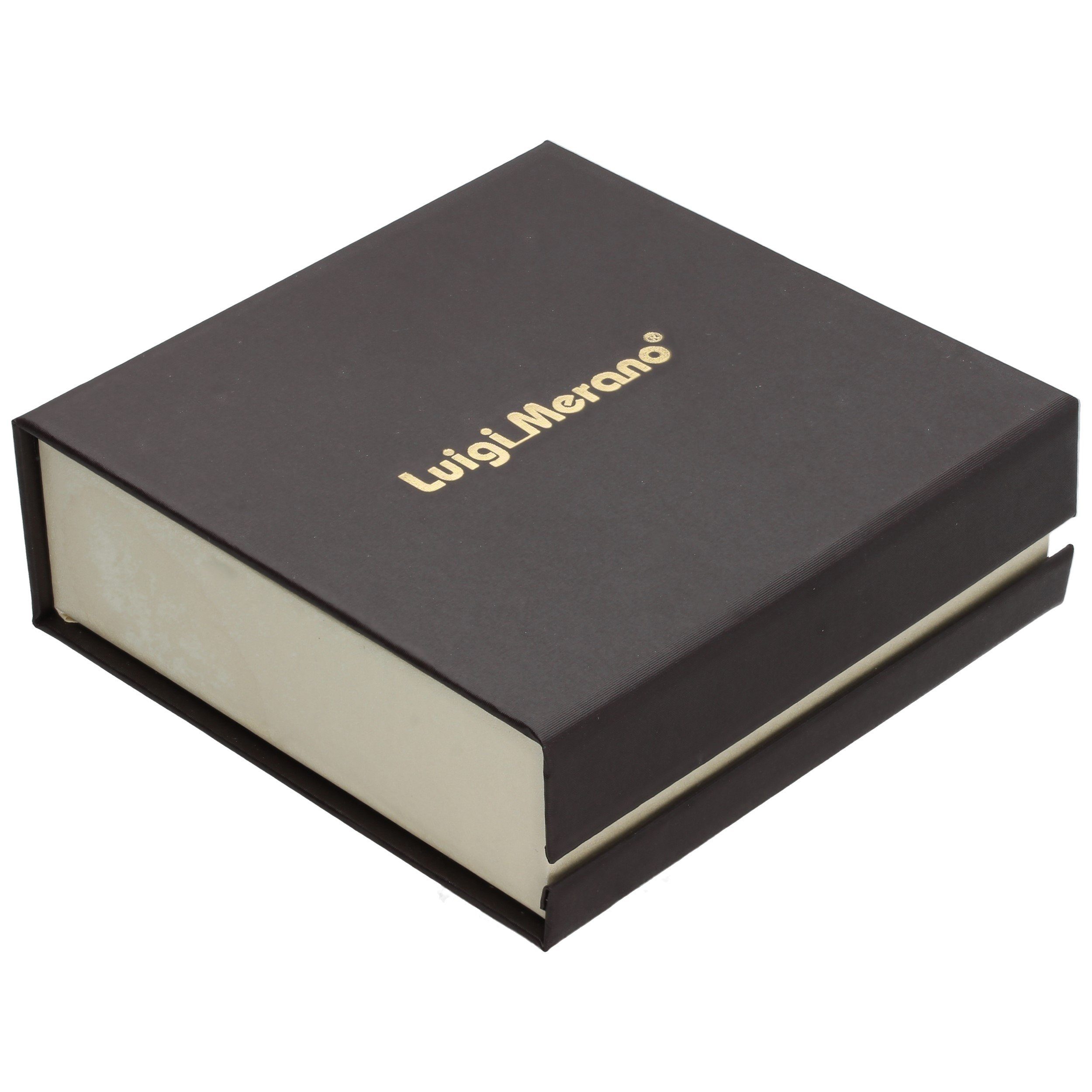 Merano 585 Armband diamantierte Luigi Gold Ankerglieder, lange