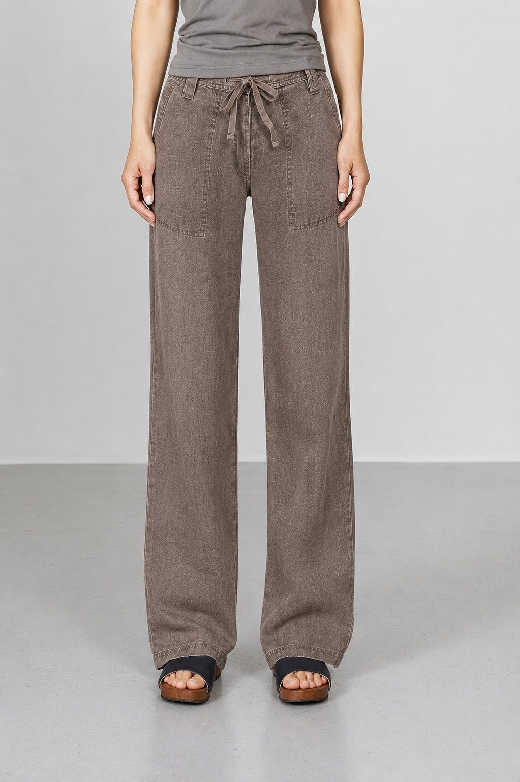 HempAge Leinenhose Luftige 100% Hanf Sommerhose Damen