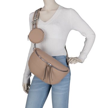 EAAKIE Gürteltasche Bauchtasche Umhängetasche Crossbody-Bag Hüfttasche Kunstleder Italy-D, als Schultertasche, CrossOver, Umhängetasche tragbar