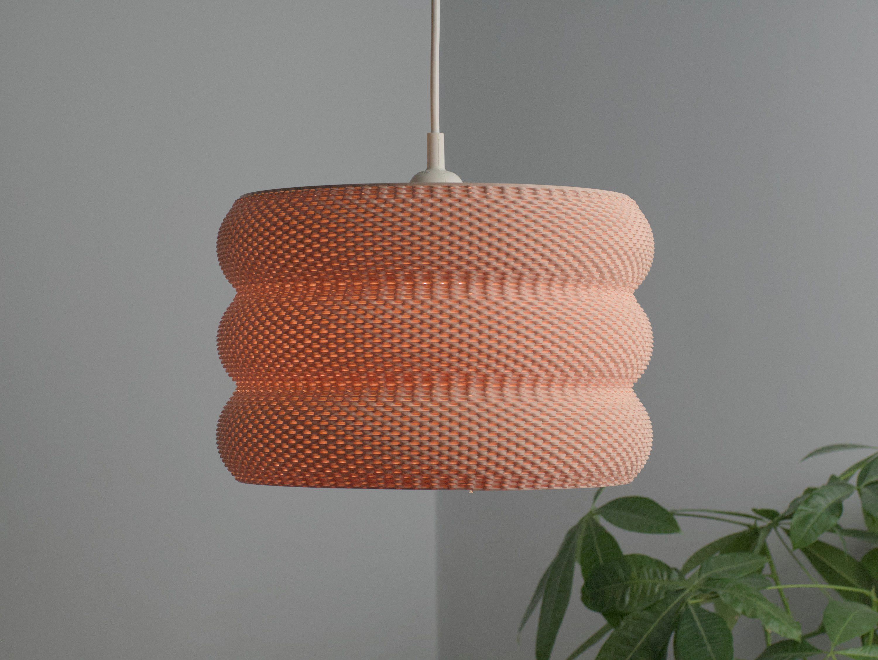 Roomberry Lampenschirm Round Pixel Pendelleuchte Lampenschirm für E27 Lampenfassungen, Lampenschirm für E27 Lampenfassungen