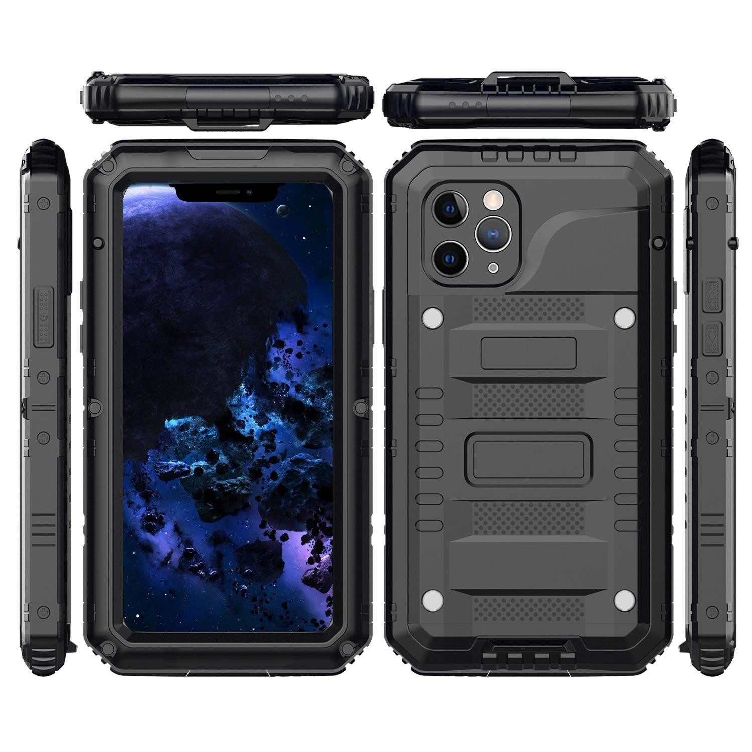Cadorabo Handyhülle für Apple iPhone 11 PRO Hülle Apple iPhone 11 PRO, Hülle - Schutzhülle - Robuster 360° Rundumschutz mit Displayschutz