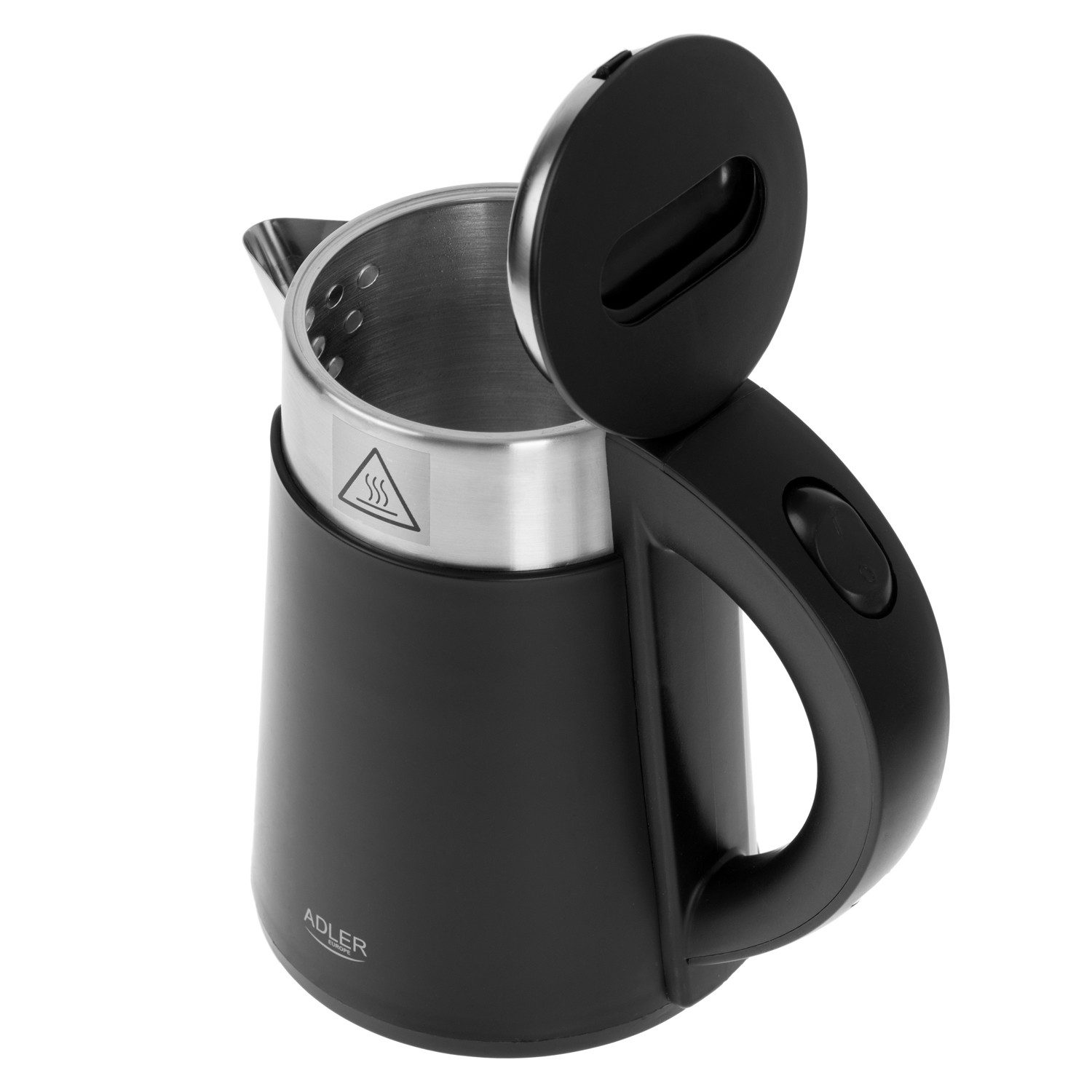 Adler Wasserkocher Adler AD 1372b Wasserkocher 0,6 L schwarz – Bild 3 von 5