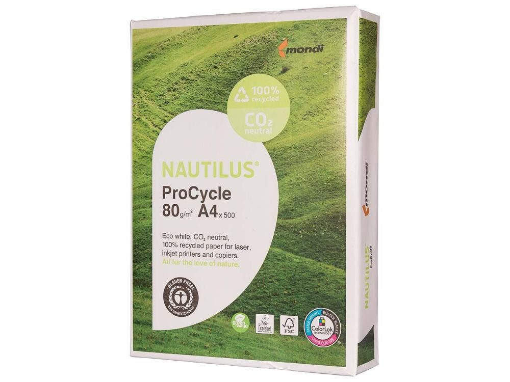 Mondi Business Paper Kopierpapier mondi Recycling-Kopierpapier 'Nautilus ProCycle'