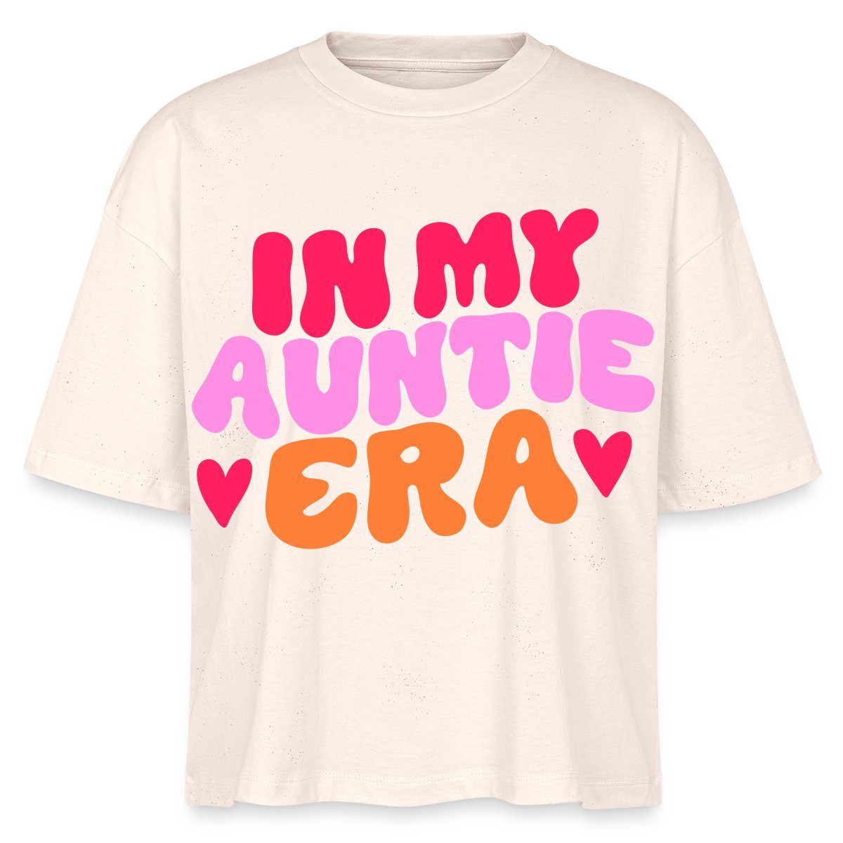 T-Shirt In My Auntie Era Buntes Trend Motiv Für Tanten Boxy Shirt Damen