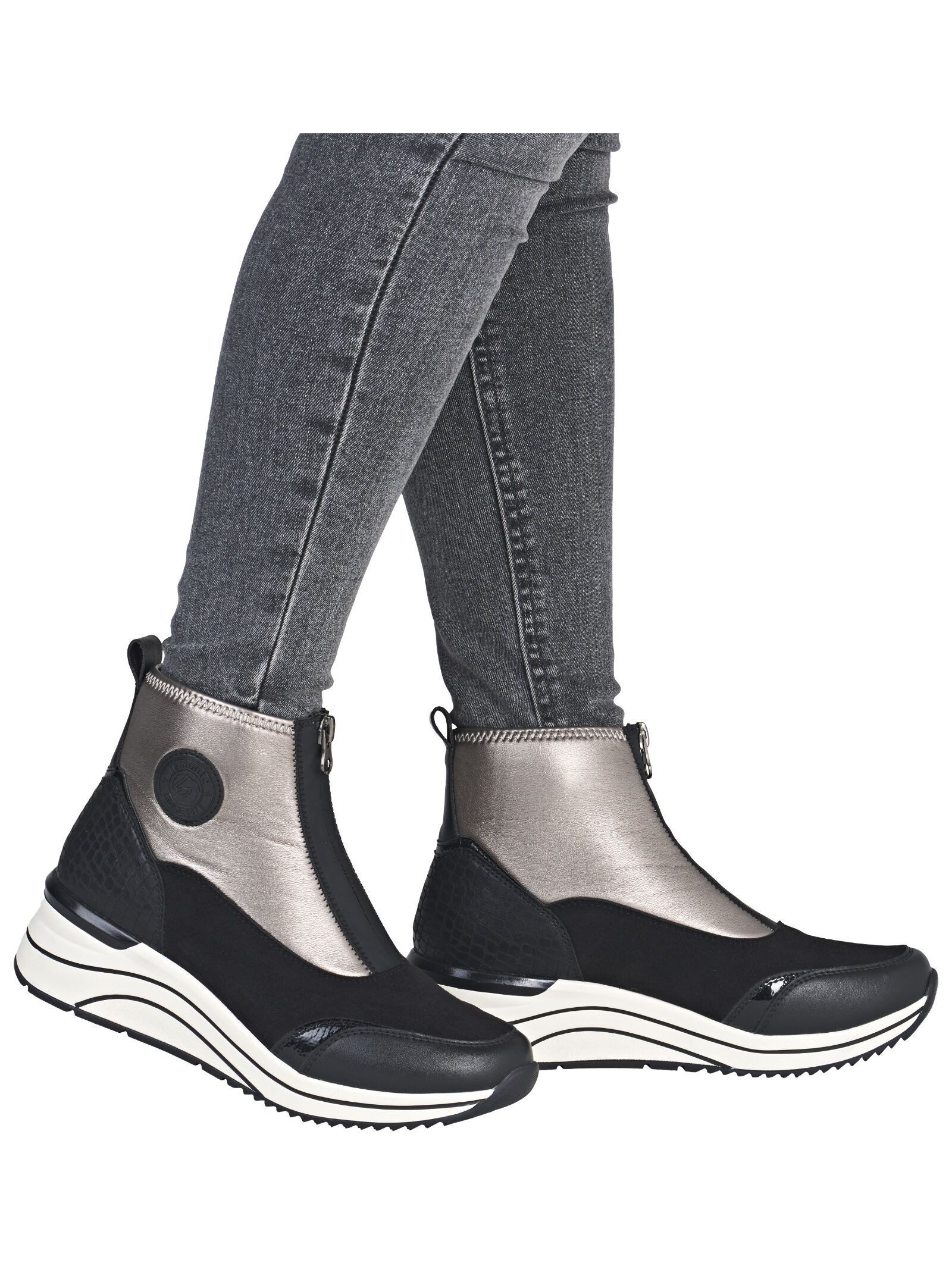 Remonte Remonte Stiefelette Lederimitat Stiefelette