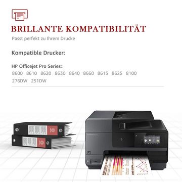 Toner Kingdom XXL Kompatible HP 950XL 951XL 2B/1C/1M/1Y mit Chip Tintenpatrone (0-tlg)