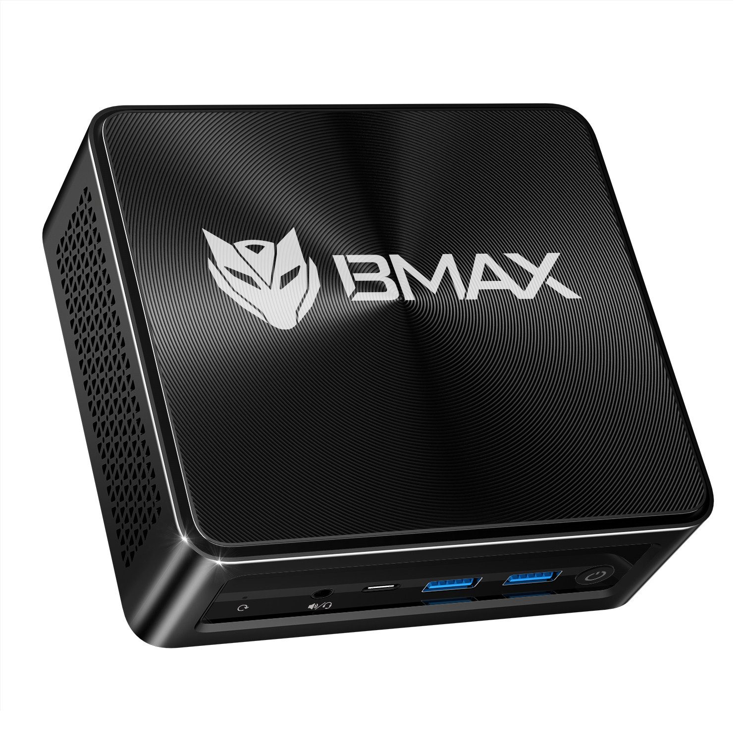 BMAX B8A Pro Mini-PC – AMD Ryzen™ 7 8745HS, 16GB DDR5, 512GB NVMe SSD Mini-PC (AMD AMD Ryzen 7, AMD Radeon 780M, 16 GB RAM, 512 GB SSD, Radeon™ 780M Grafik, 4K@60Hz, WiFi 6, 2.5G LAN)