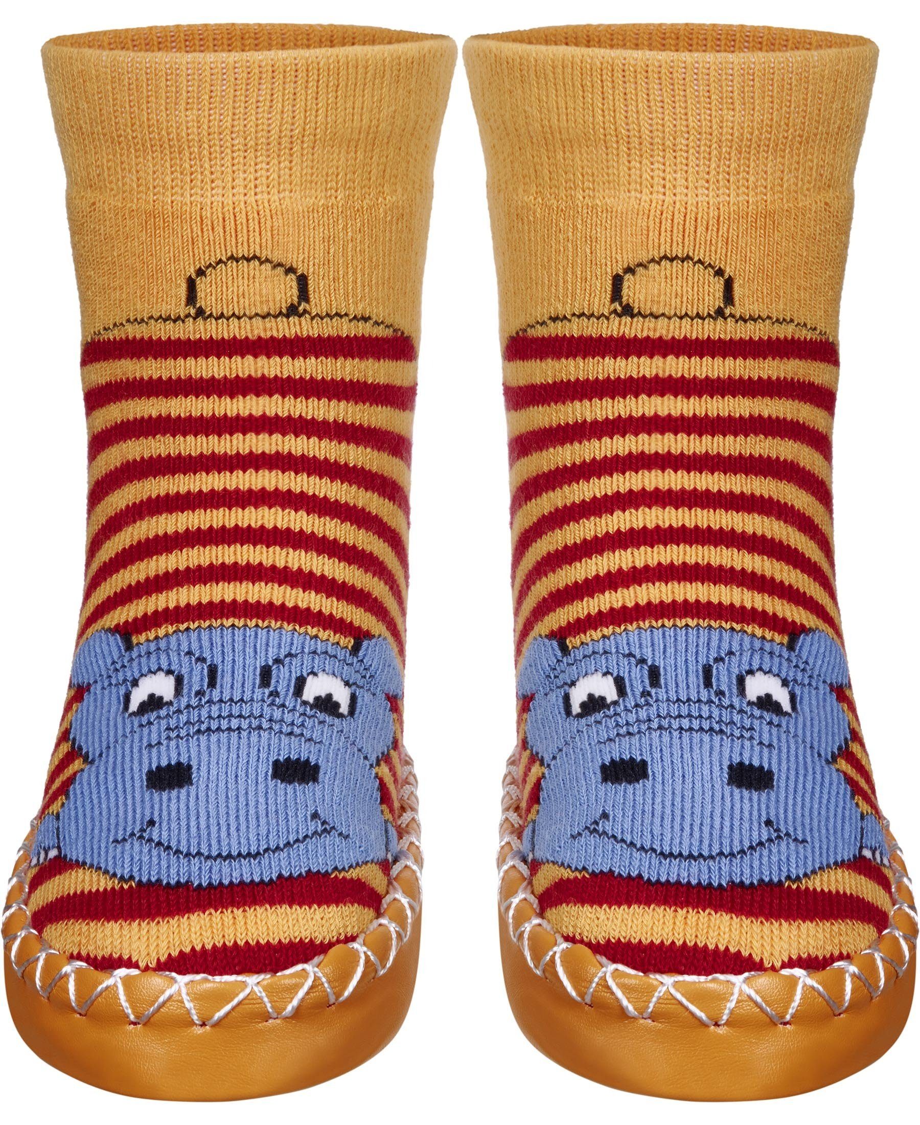Playshoes Hüttenschuh Nilpferd Hausschuh – Bild 2 von 5