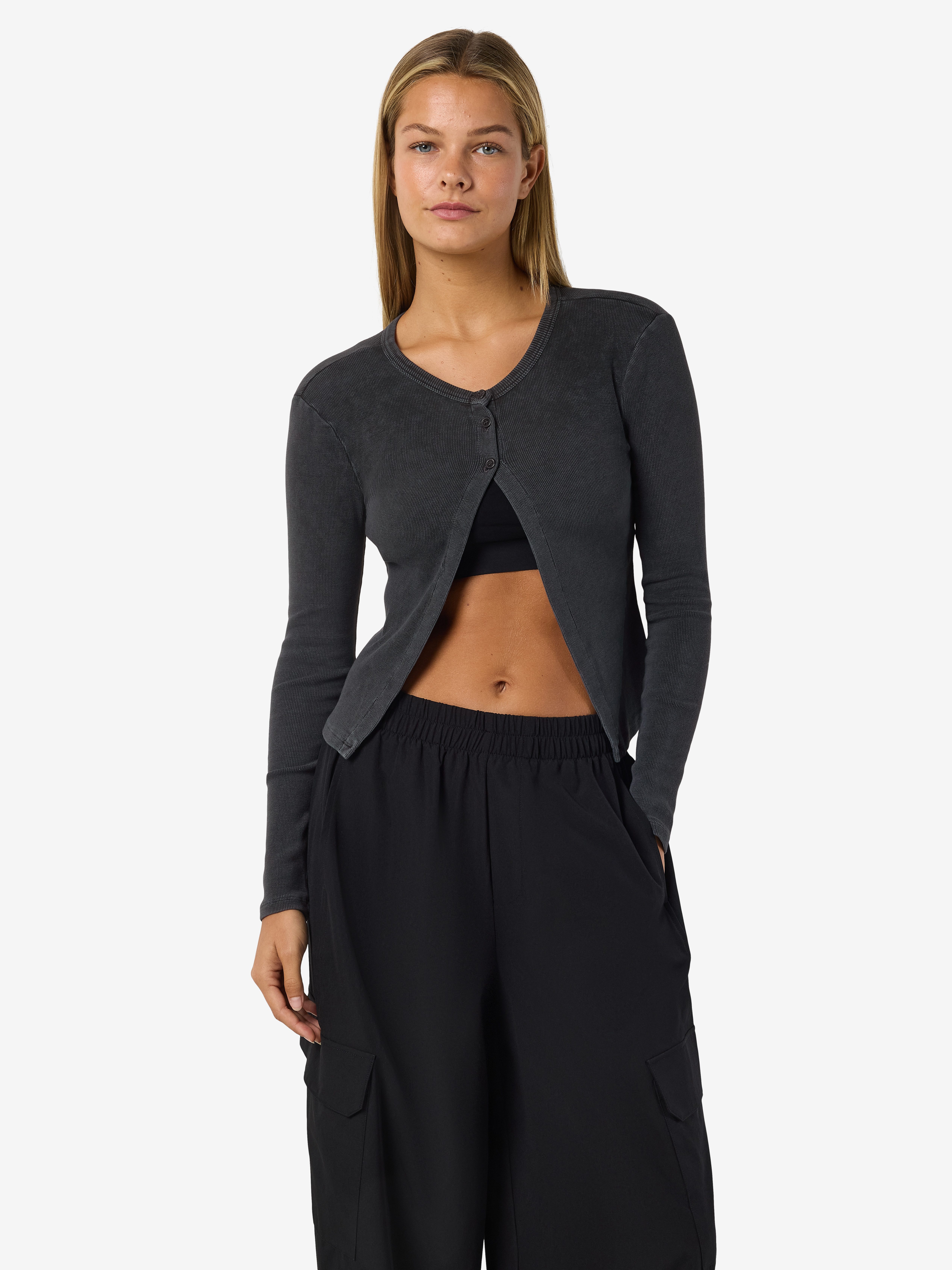 Noisy may Strickjacke NMMAYA L/S O NECK WASHED CARDIGAN NOOS gewaschene Opt günstig online kaufen