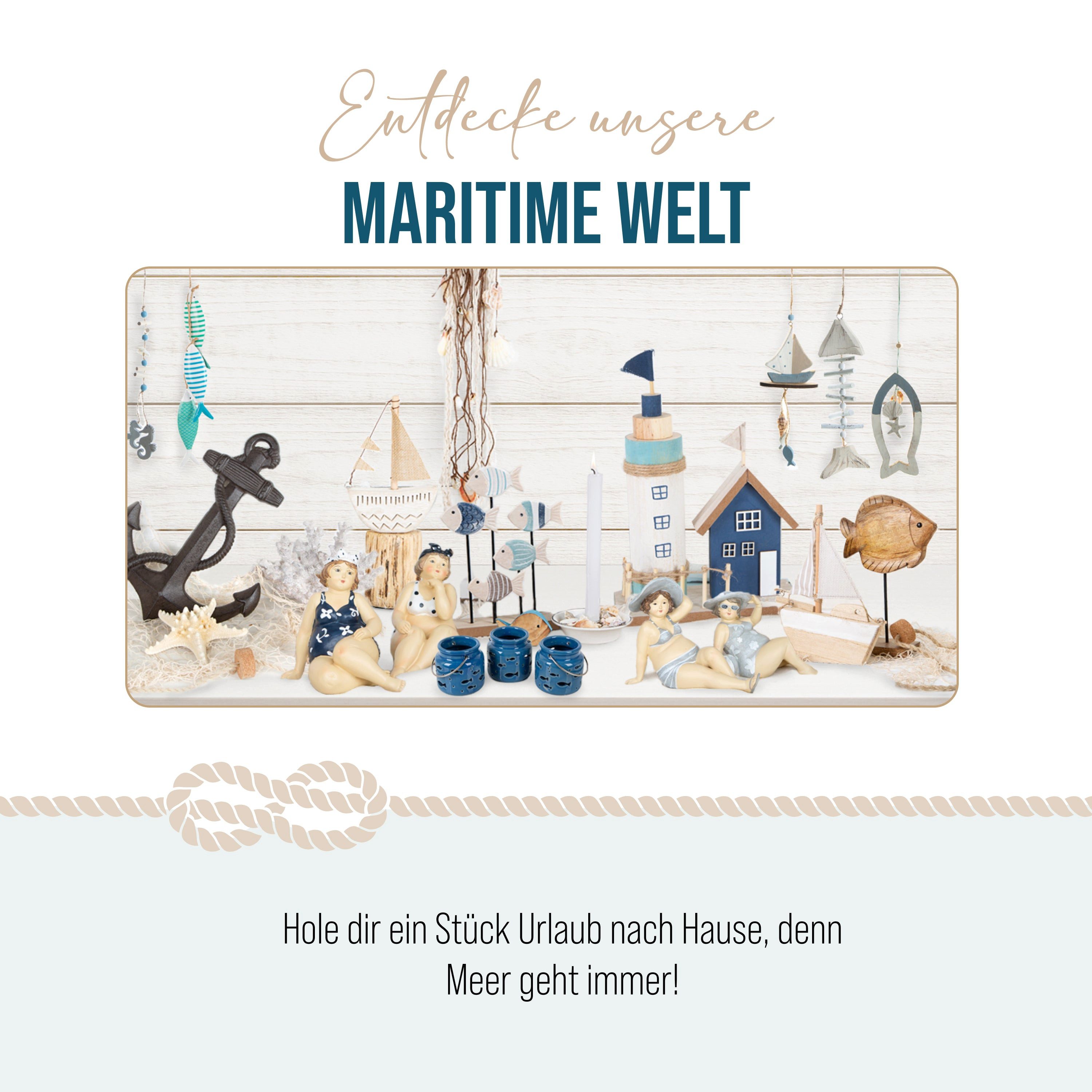Logbuch-Verlag Dekofigur 3 Vintage Deko Häuser braun weiß Landhaus-Stil rustikale Holzhäuser