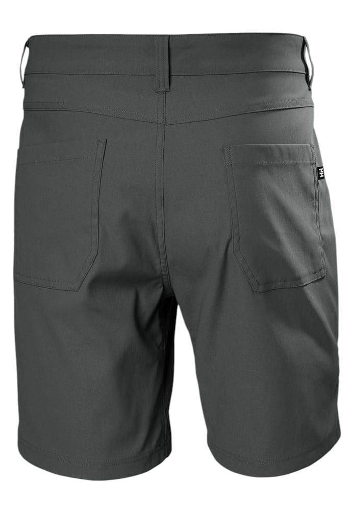 Helly Hansen Trekkinghose Wanderhose Holmen 5 Pocket Short (UV-Schutz) kurz dunkelgrau Herren