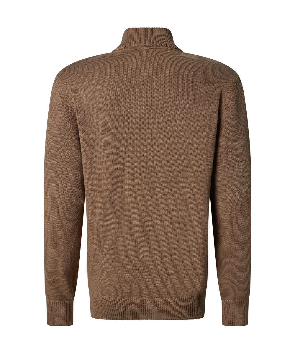 Pierre Cardin Strickjacke in gerippter Qualität