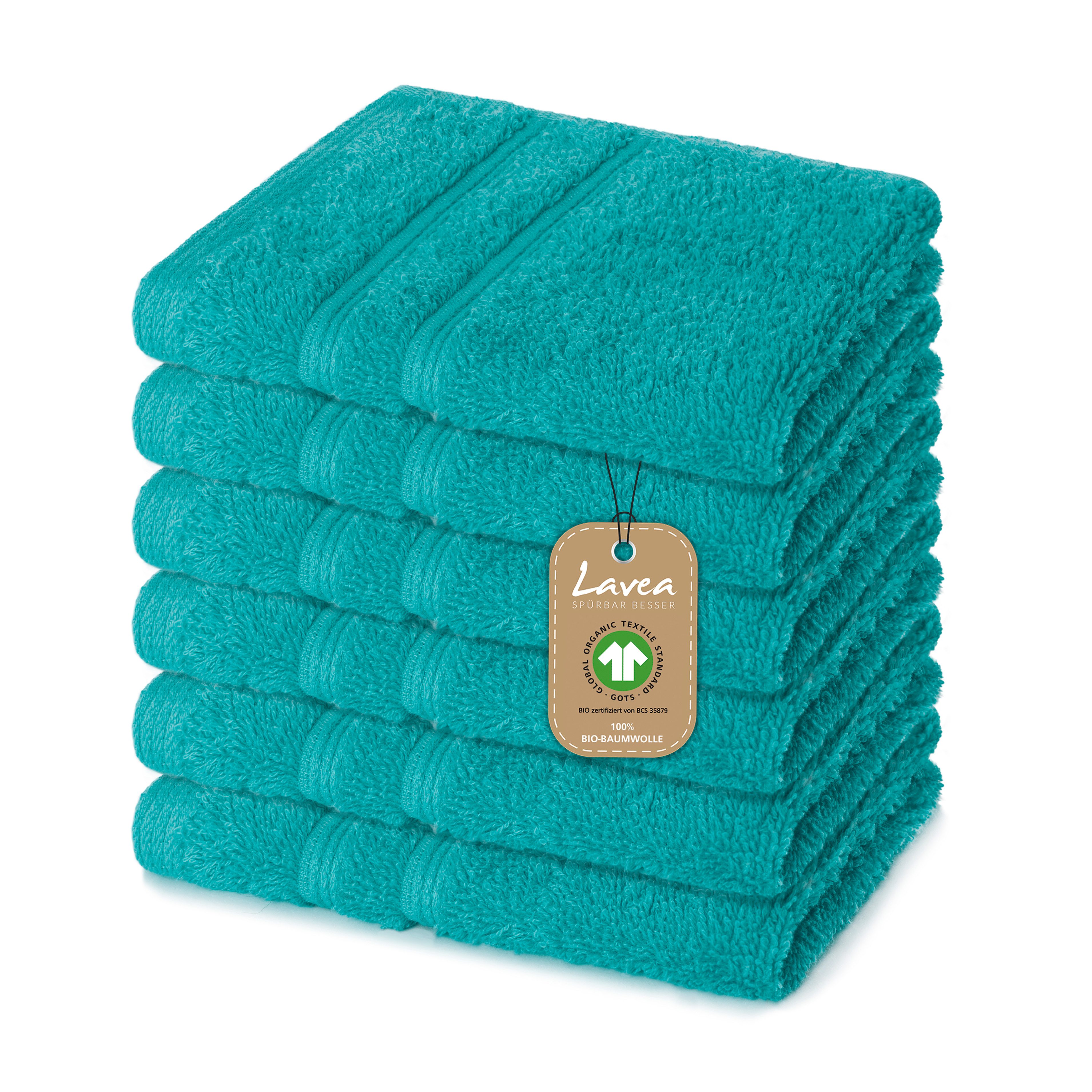 Lavea Handtuch Set Bio-Baumwoll Serie Bali, günstig online kaufen