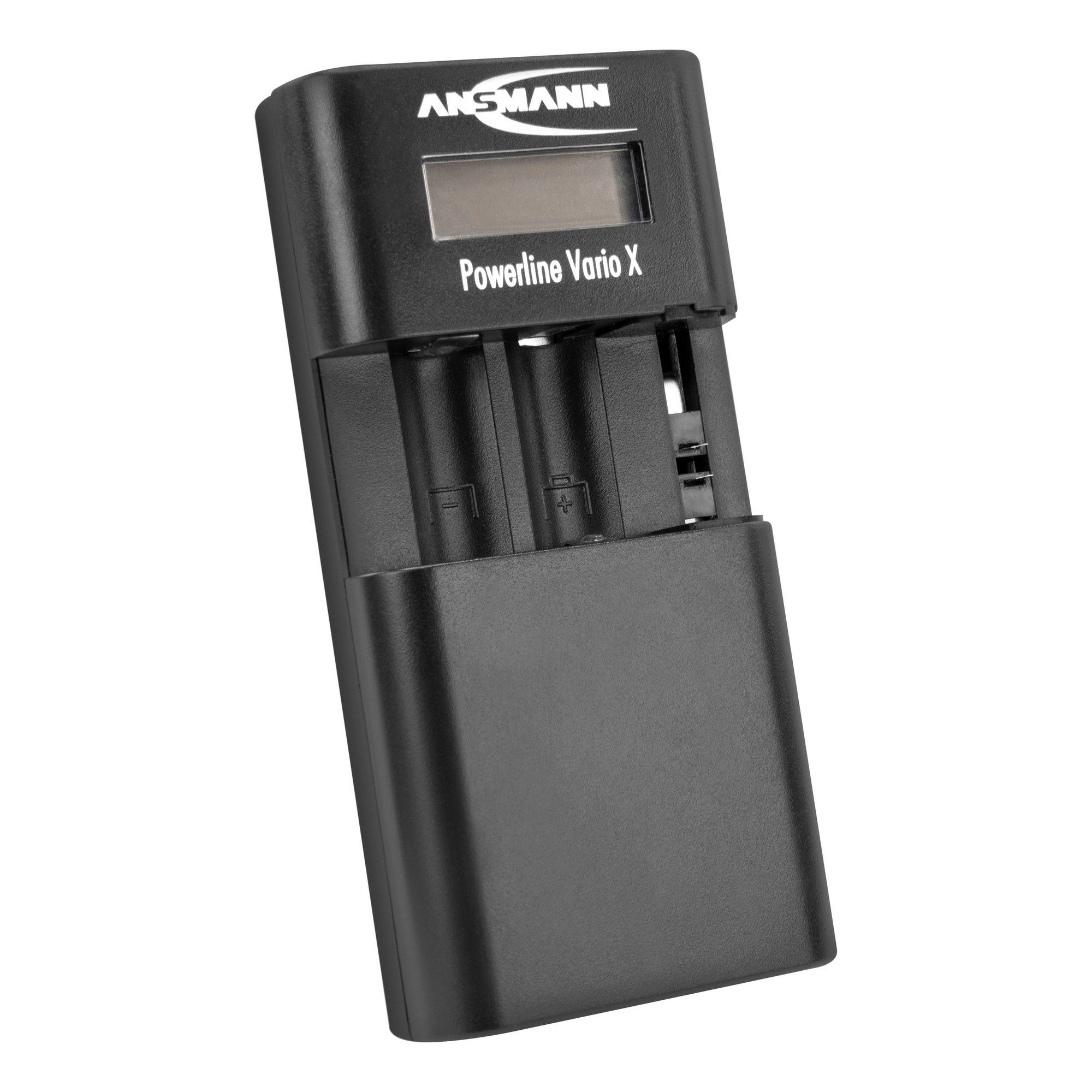 ANSMANN AG Akku Ladegerät für Li-ion, Li-Po Packs und NiMH AA / AAA Universal-Ladegerät