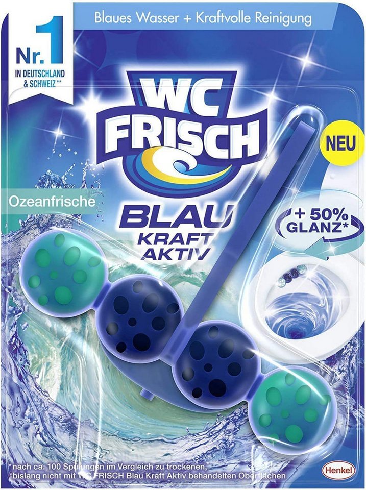 Thumbnail - WC Frisch Kraft Aktiv Blauspüler WC-Reiniger (Ausprobier-Set, [3-St. verschiedene Düfte)