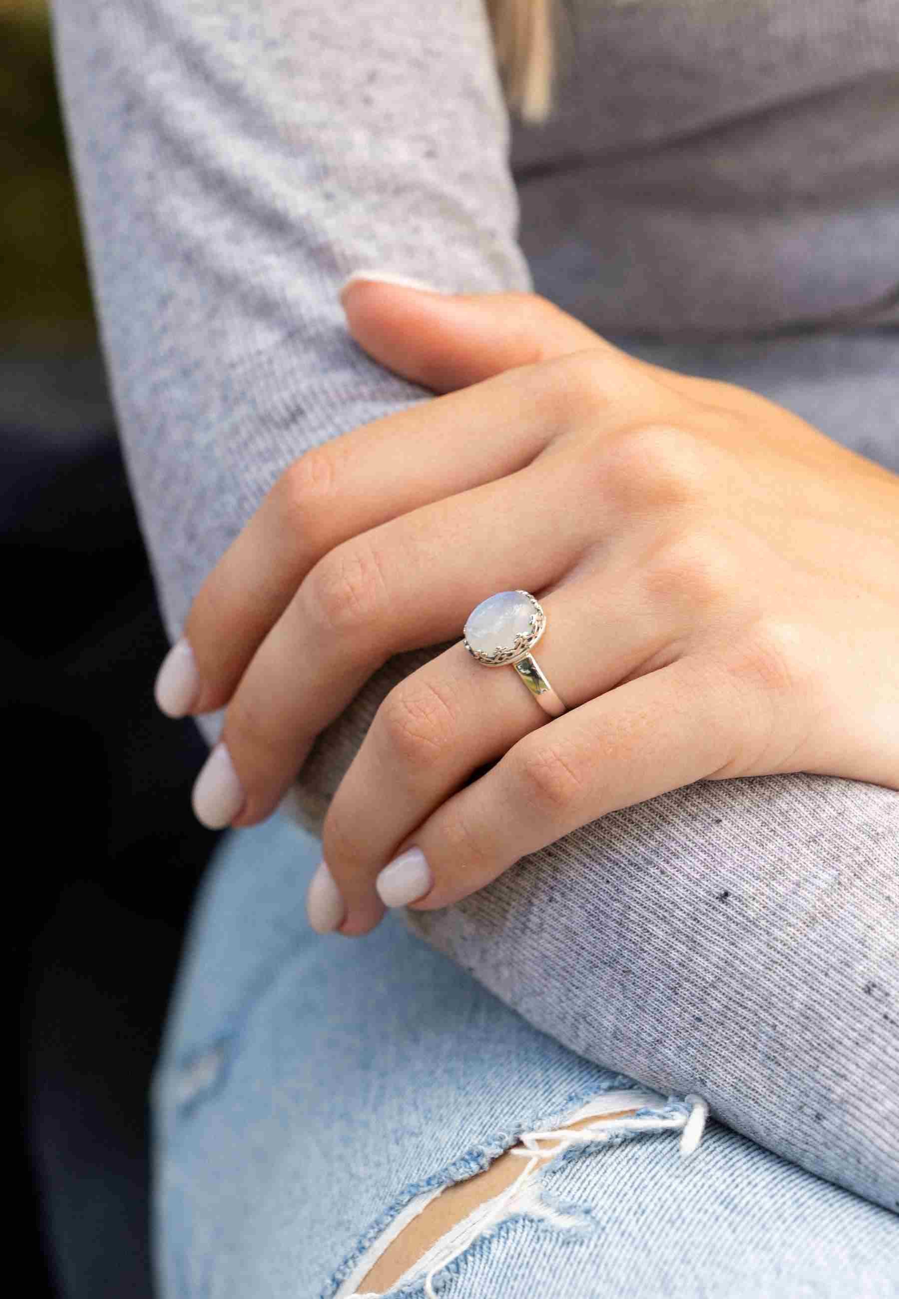 mantraroma Silberring NAPULO aus 925 Silber günstig online kaufen