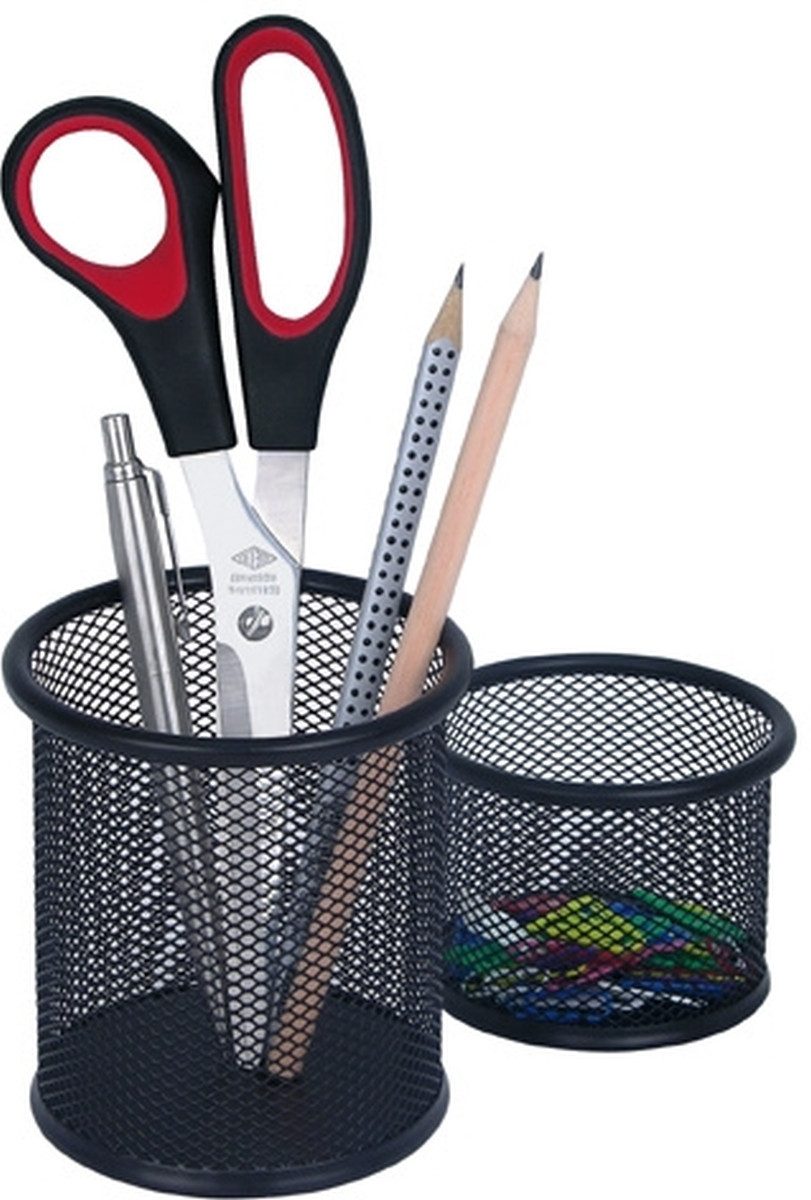 WEDO Tischaufsatz Köcher Set Office 2-er schwarz