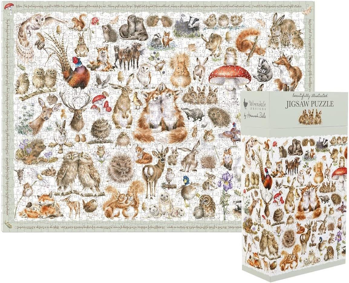 Wrendale Puzzle Tierpuzzle, 1000 Puzzleteile günstig online kaufen