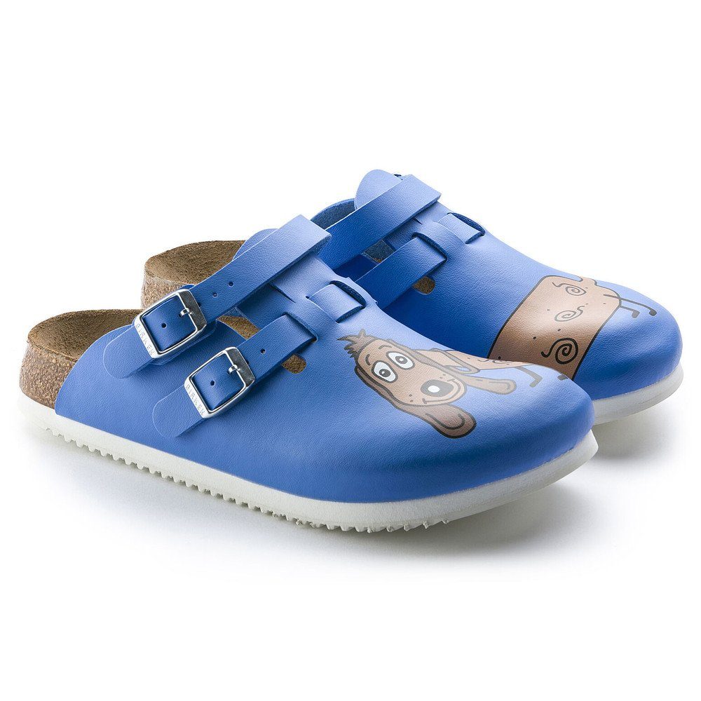 Birkenstock Clog Kay Superlauf, Birko-Flor, Dog Blue Pantolette – Bild 4 von 5