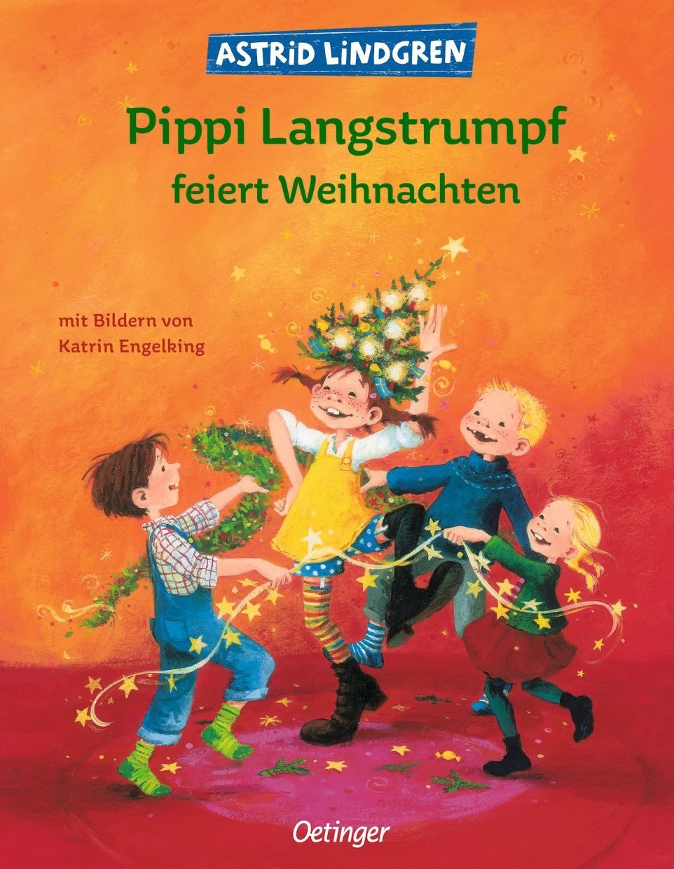 Kinderbuch Pippi Langstrumpf feiert Weihnachten Astrid Lindgren