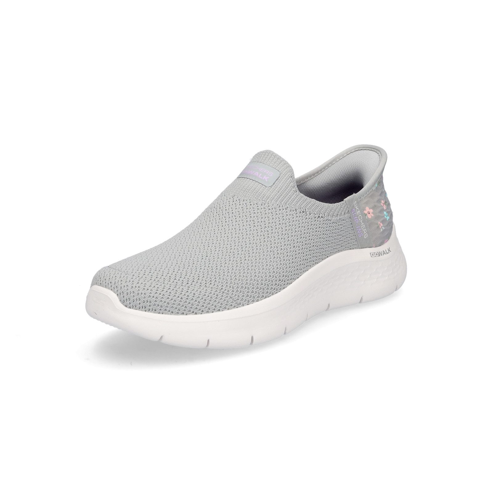 Skechers Skechers Damen Slip-in Sneaker Go Walk Flex Sunset Rose grau Sneaker