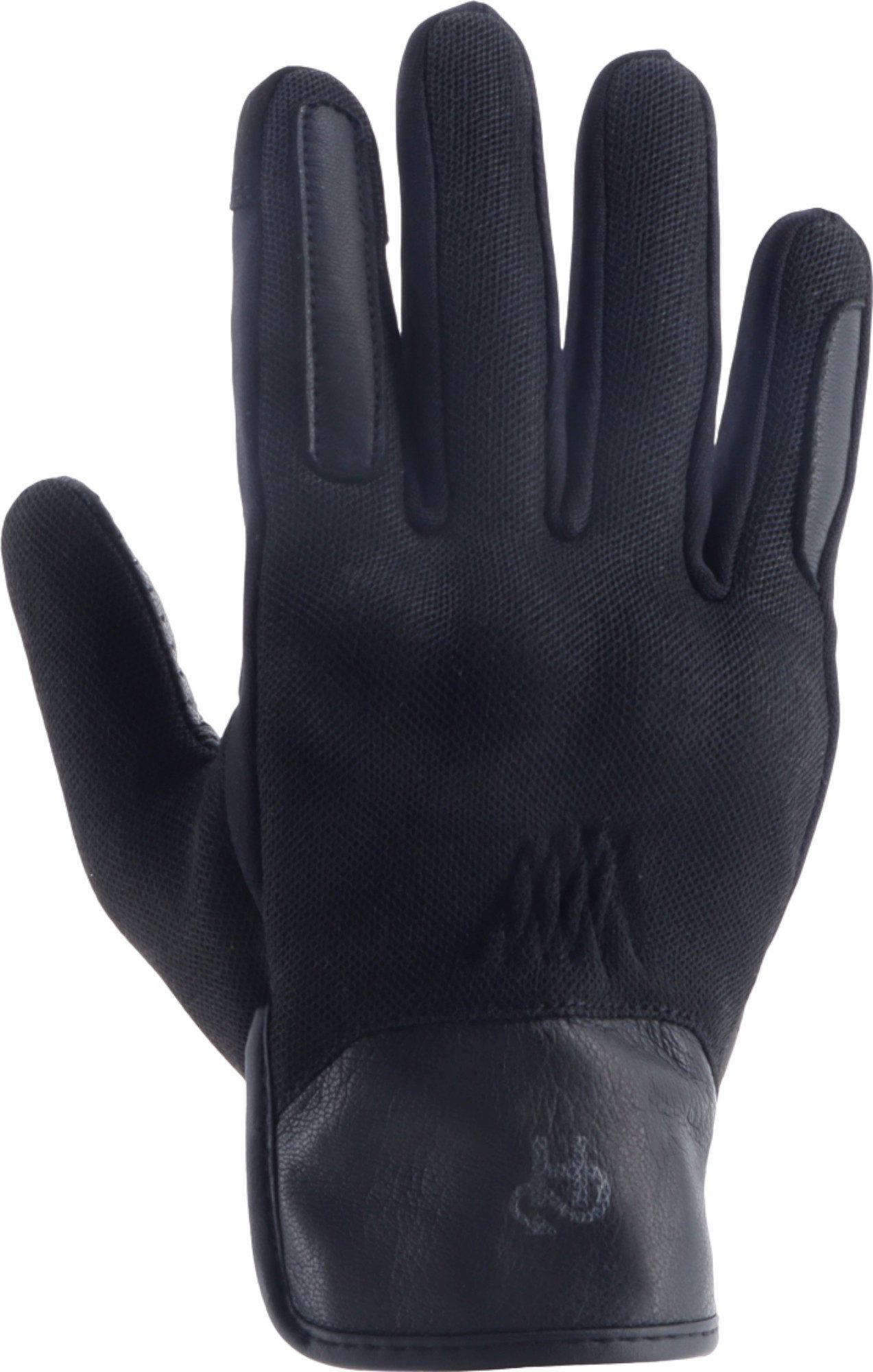 Helstons Motorradhandschuhe Saxo Motorrad Handschuhe kurze Stulpe,Touchscreenbedienung möglich