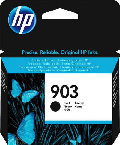 HP 903 Tintenpatrone (Packung, original Druckerpatrone 903 gelb/cyan/magenta/schwarz)