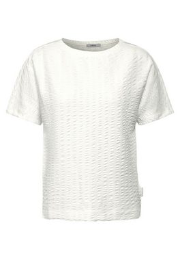 Cecil T-Shirt mit Schmitz am Seitensaum