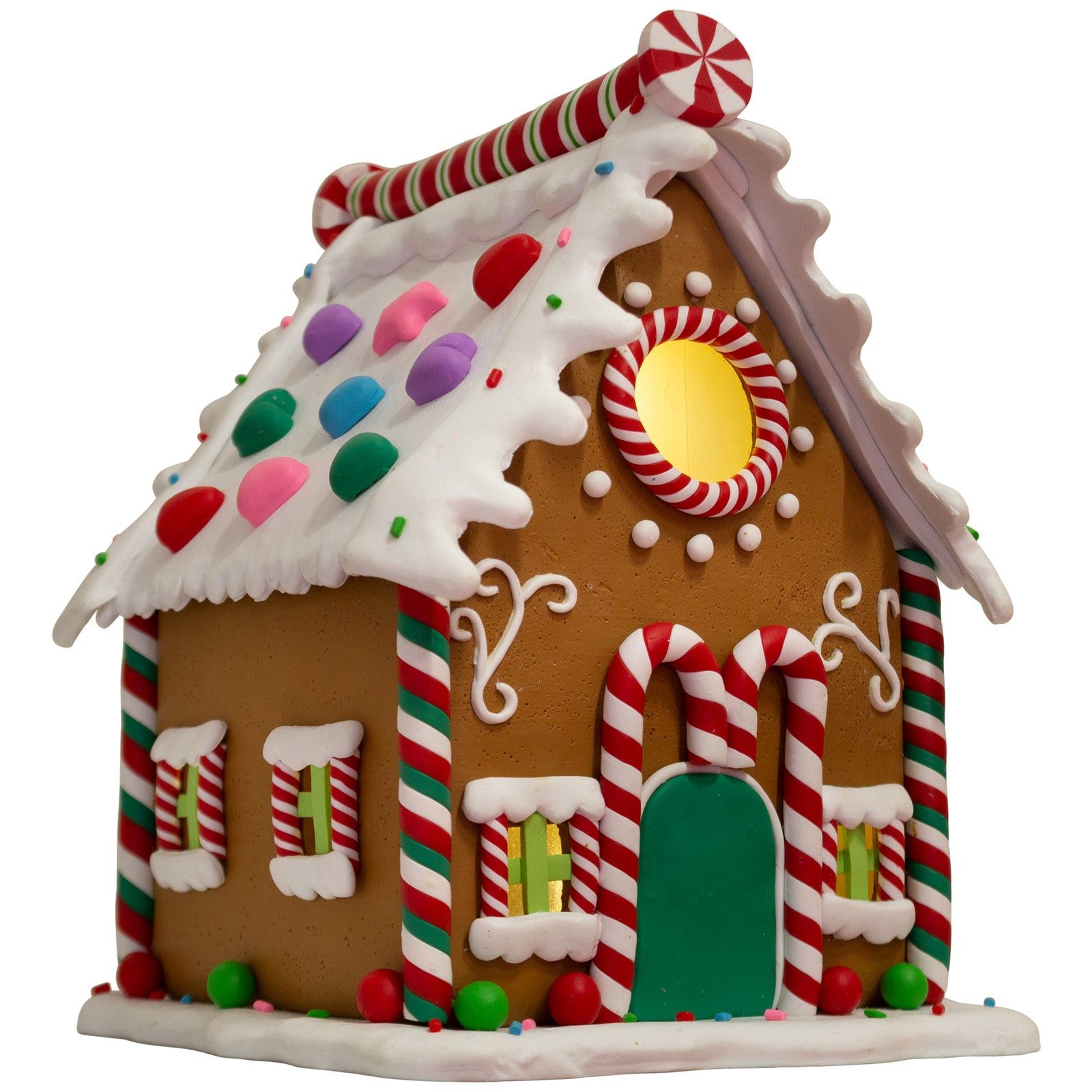 Christmas Paradise Weihnachtshaus Lebkuchenhaus mit LED 17 cm, Weihnachtsde günstig online kaufen