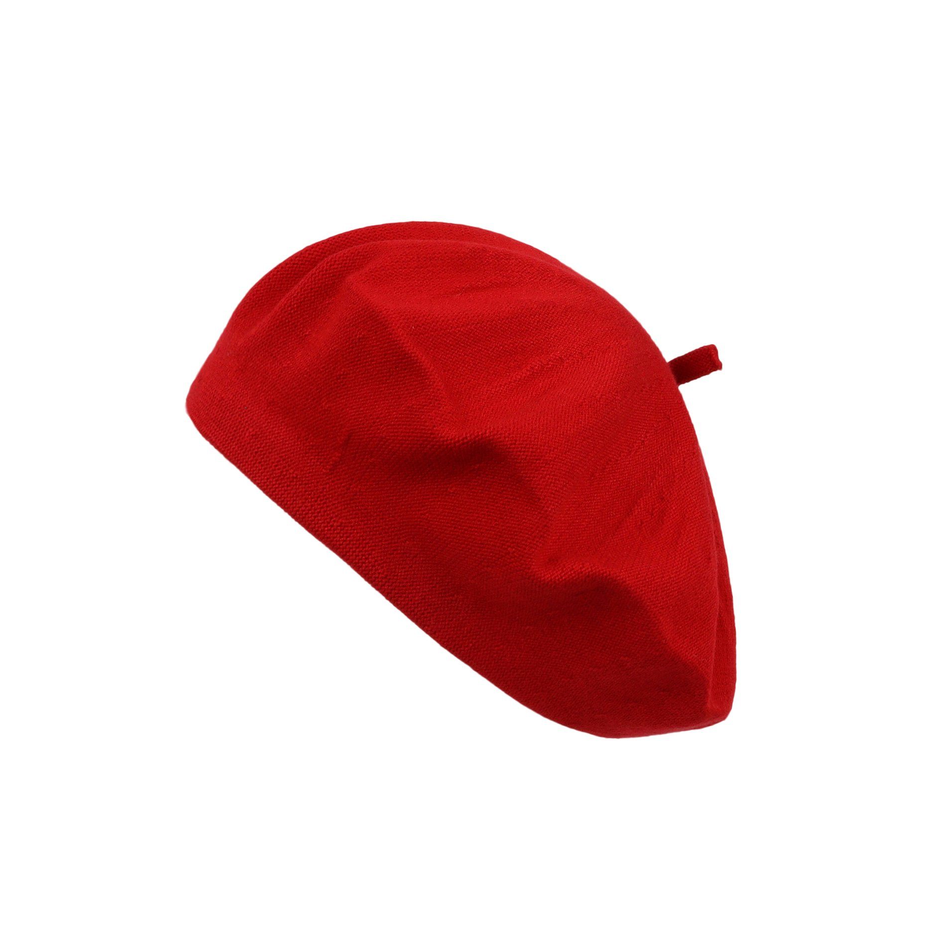 ZEBRO Baskenmütze Baskenmütze rot