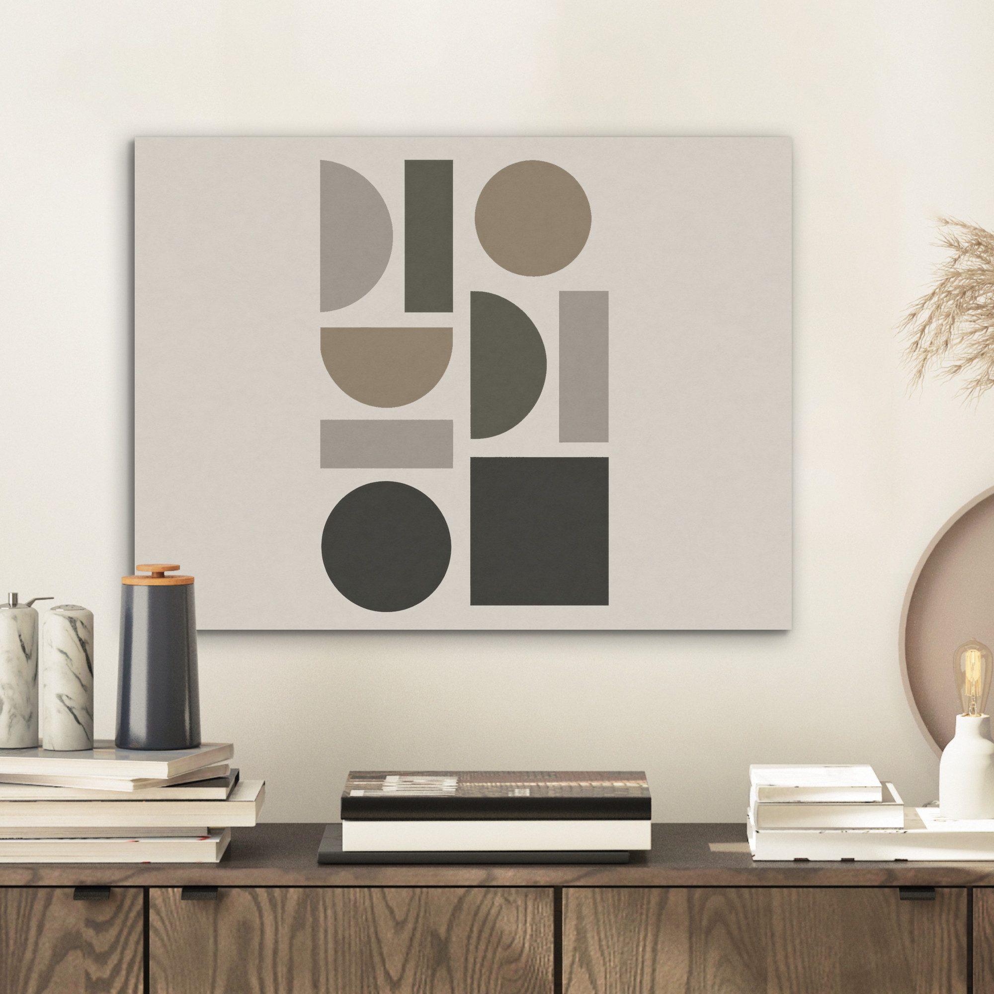MuchoWow Gemälde Naturtöne - Grafik - günstig online kaufen