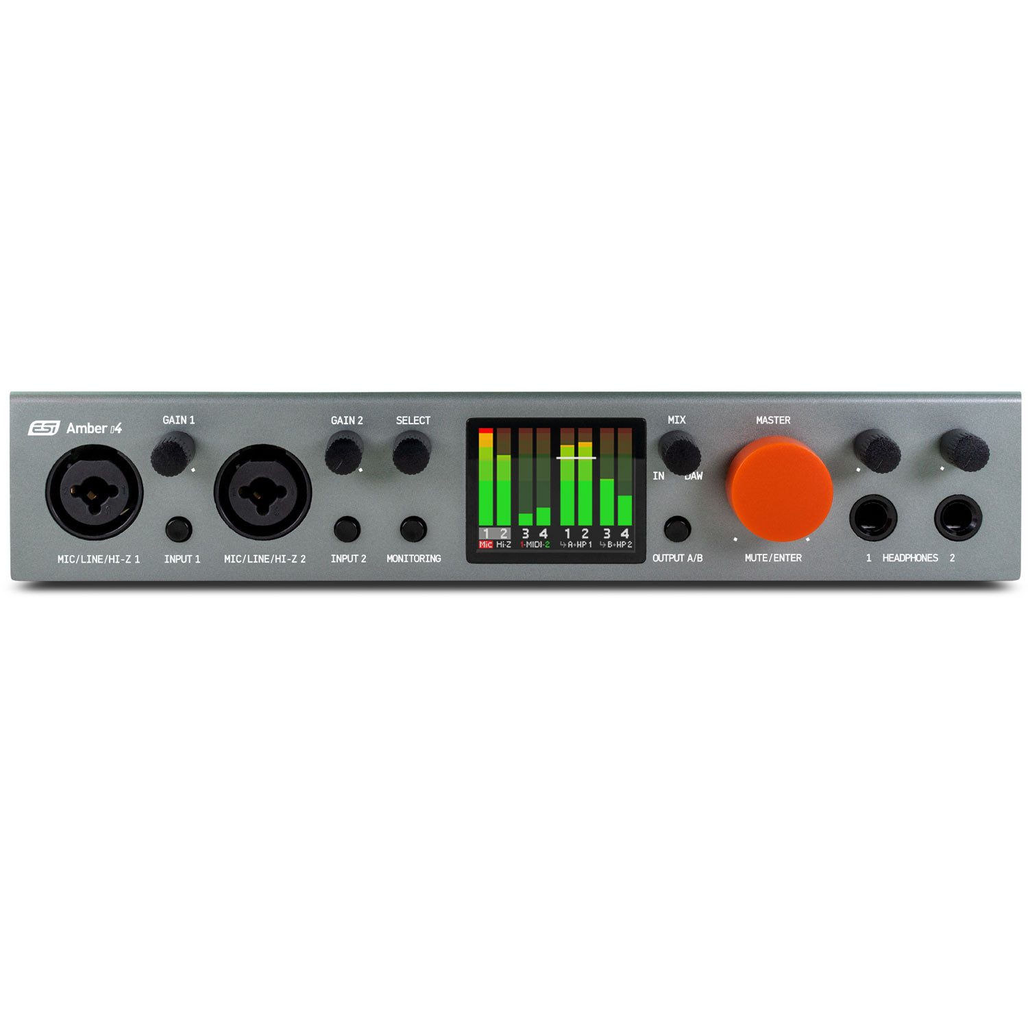 ESI Audio ESI USB Audio-Interface Amber i4 Digitales Aufnahmegerät (Audio-Interface mit Software)