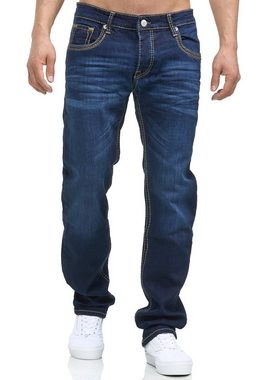 Code47 Regular-fit-Jeans Code47 Herren Jeans Hose Regular Fit Männer Bootcut Denim Five Pocket (1-tlg)