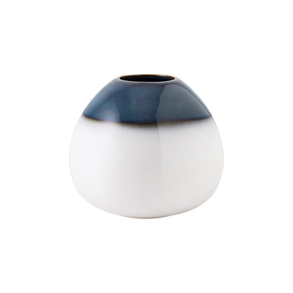 like. by Villeroy Boch & Lave Vase 14,5x14,5x13cm, Home Bleu Shape, Egg St) Dekovase (1