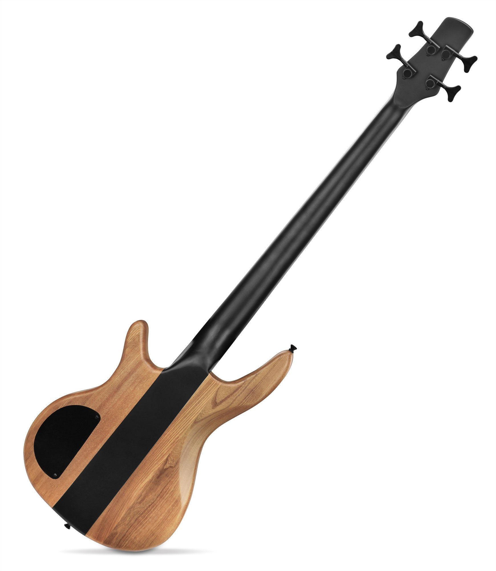 Rocktile E-Bass Pro LB104-N LowBone E-Bass Natural, Mensur: Longscale, 2 Humbucker Tonabnehmer