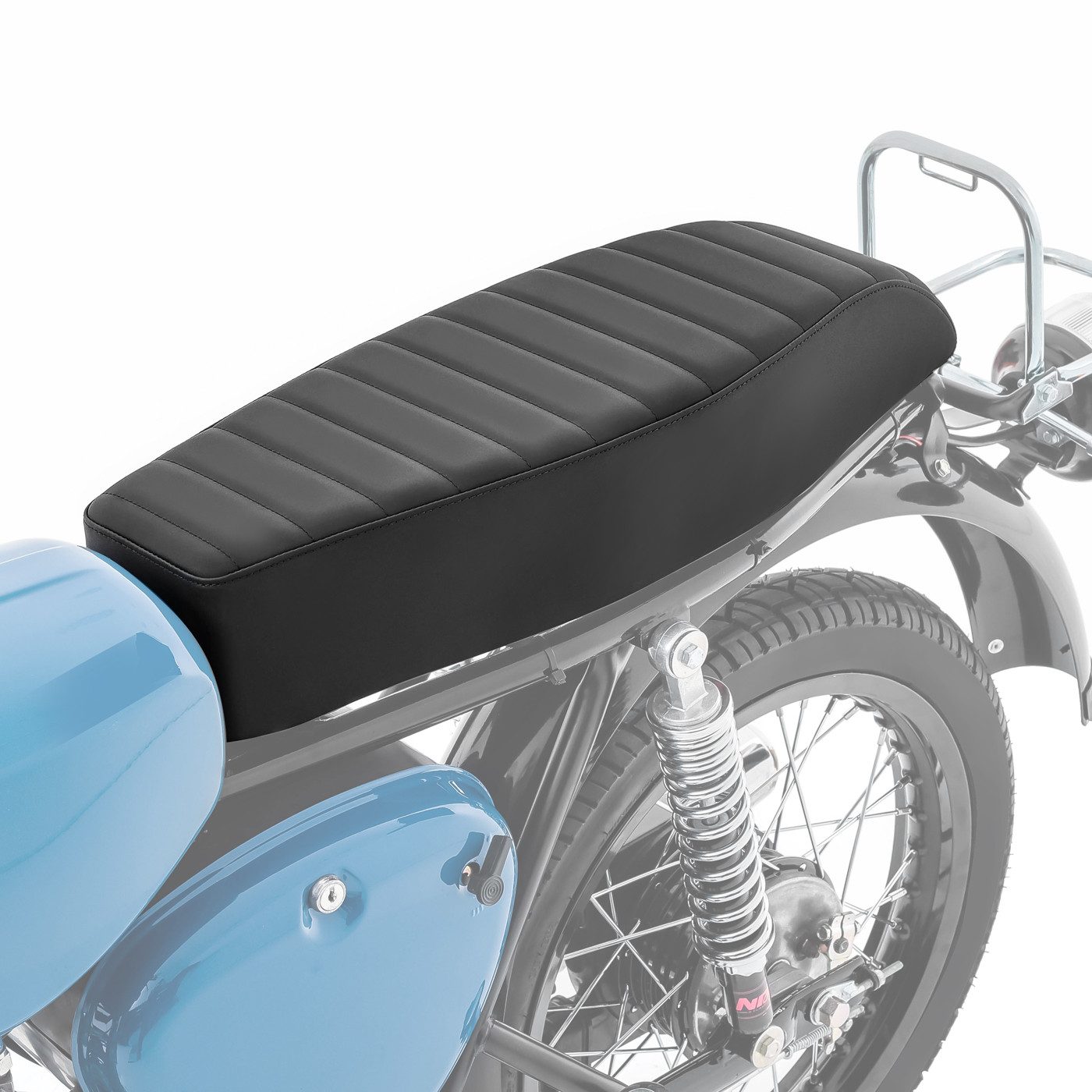 Craftride Sitzbank Sitzbank für Simson S51 S50 S70 Sitz HS17 schwarz