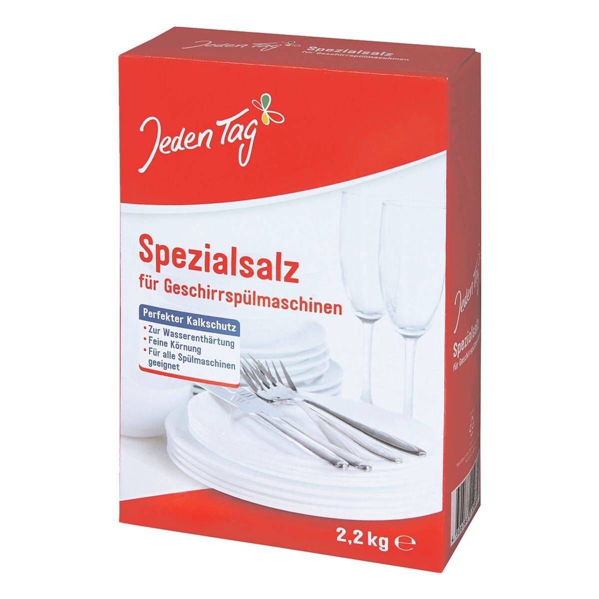 Jeden Tag Spülmaschinensalz (2,2 kg)