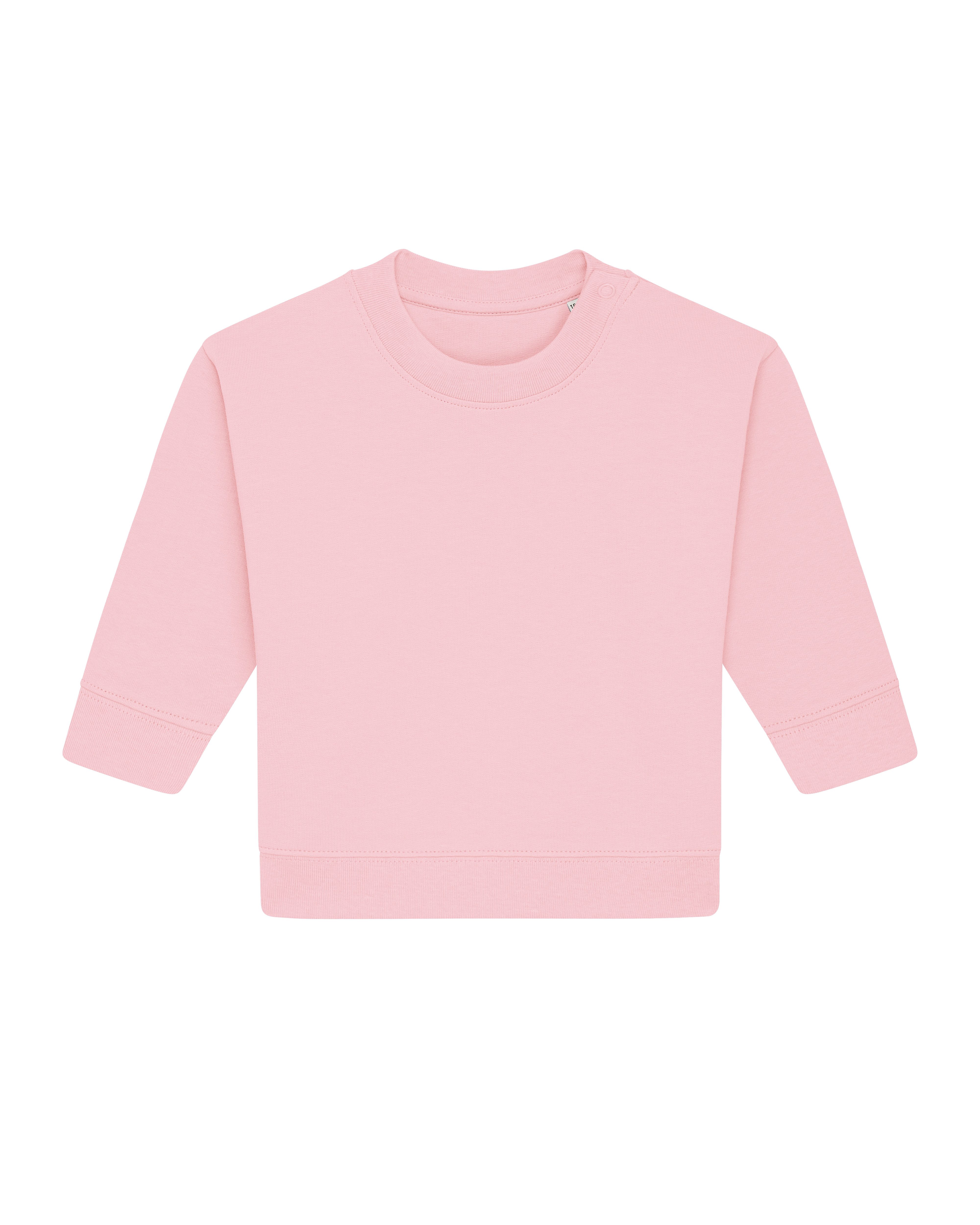 Sitztgut Sweatshirt Baby Sweatshirt aus Bio-Baumwolle (1-tlg) Schulterknopfleiste mit Druckknöpfen