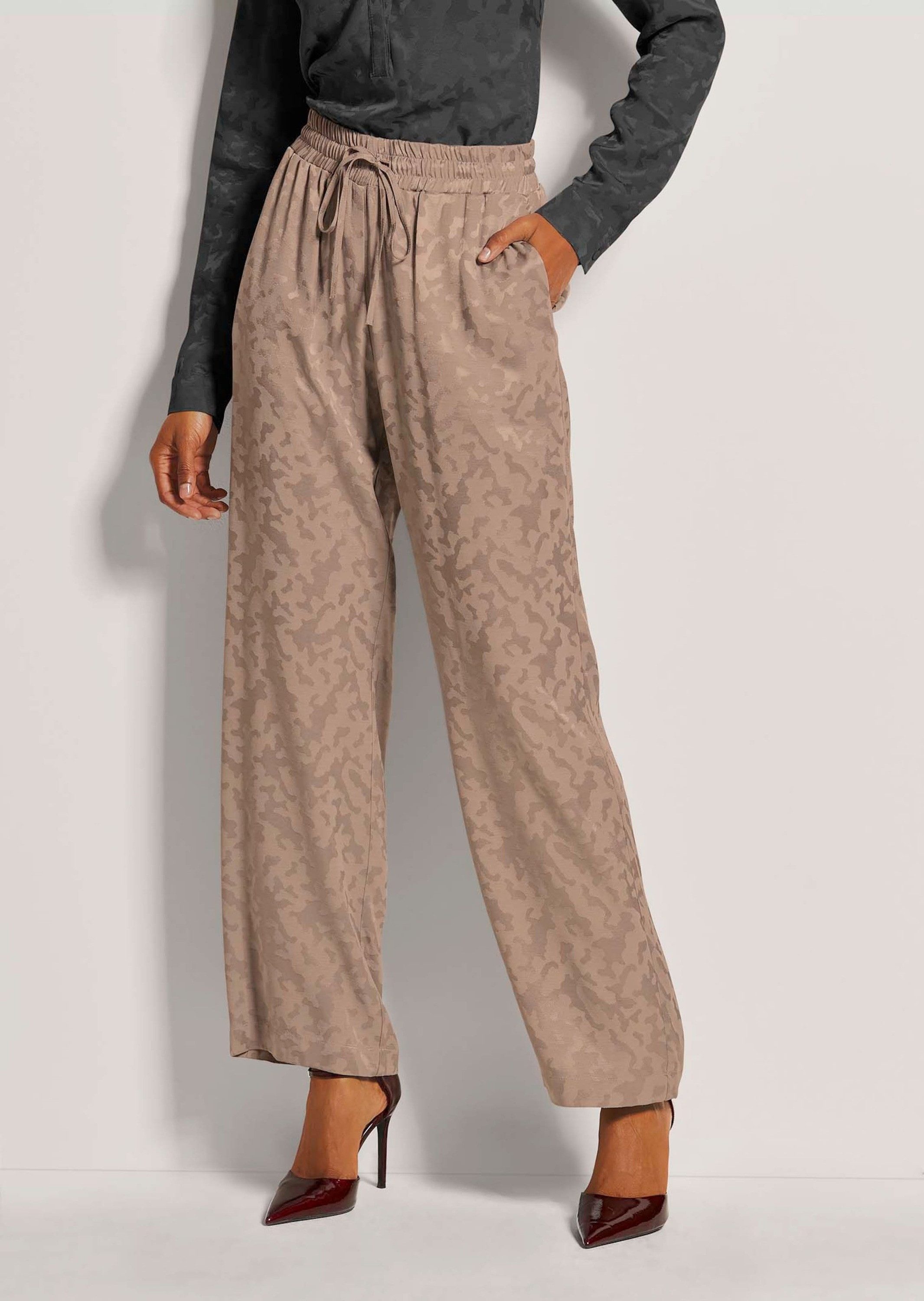 MADELEINE Stoffhose Jacquard-Hose zum Schlüpfen günstig online kaufen